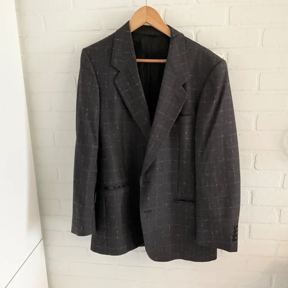 Vintage Biella Italian Wool Blazer Quiet Luxury 40R Julien Poulin - Picture 2 of 11